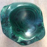 Malachite ashtray 1970s