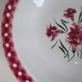 Round dish Sarreguemines Digoin model mignardise
