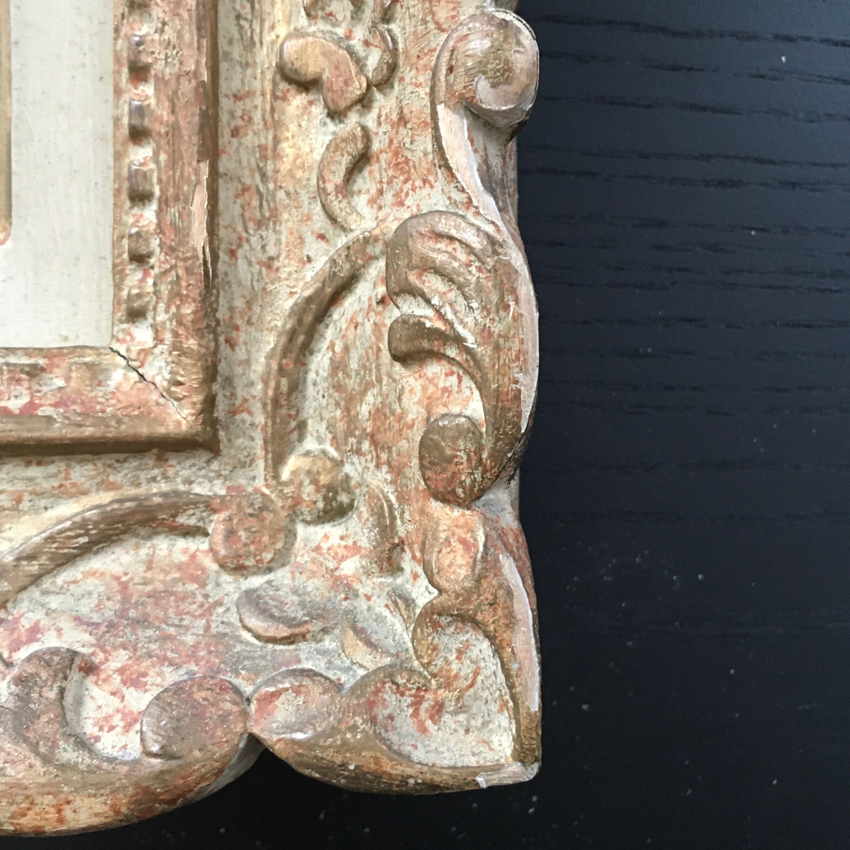 Ancient painting sheaf of flowers