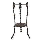 Table d’appoint en fer danois des années 1950