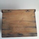 Wooden hat box