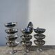 11 stainless steel cups / bowls 1970