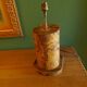 Vintage cork lamp from the 60s, 70's