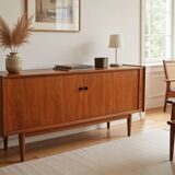 Teak sideboard, Denmark, 1960s.