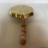 Grasoli Germany bamboo brass pocket emptier