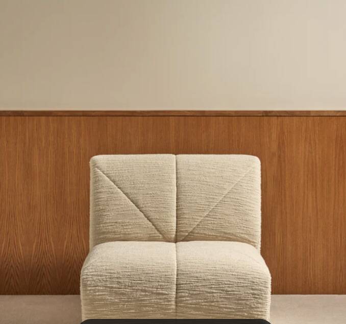 Chill armchair Sarah Lavoine
