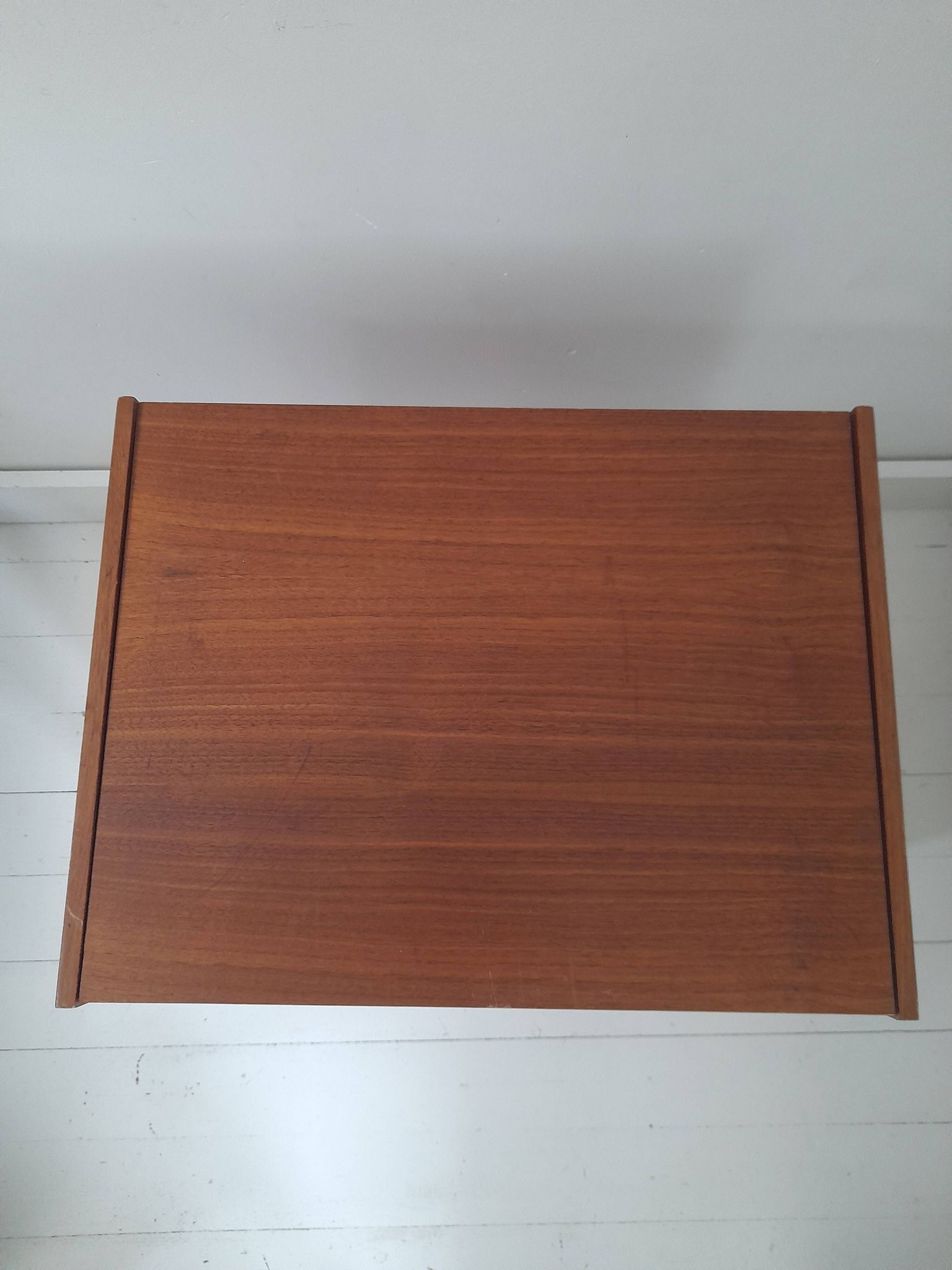 Meuble de couture scandinave teck années 60