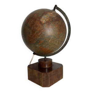 Globe vintage 1930 terrestre - mappemonde