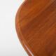 Extendable Solid Teak Dining Table from Glostrup Møbelfabrik, 1960s