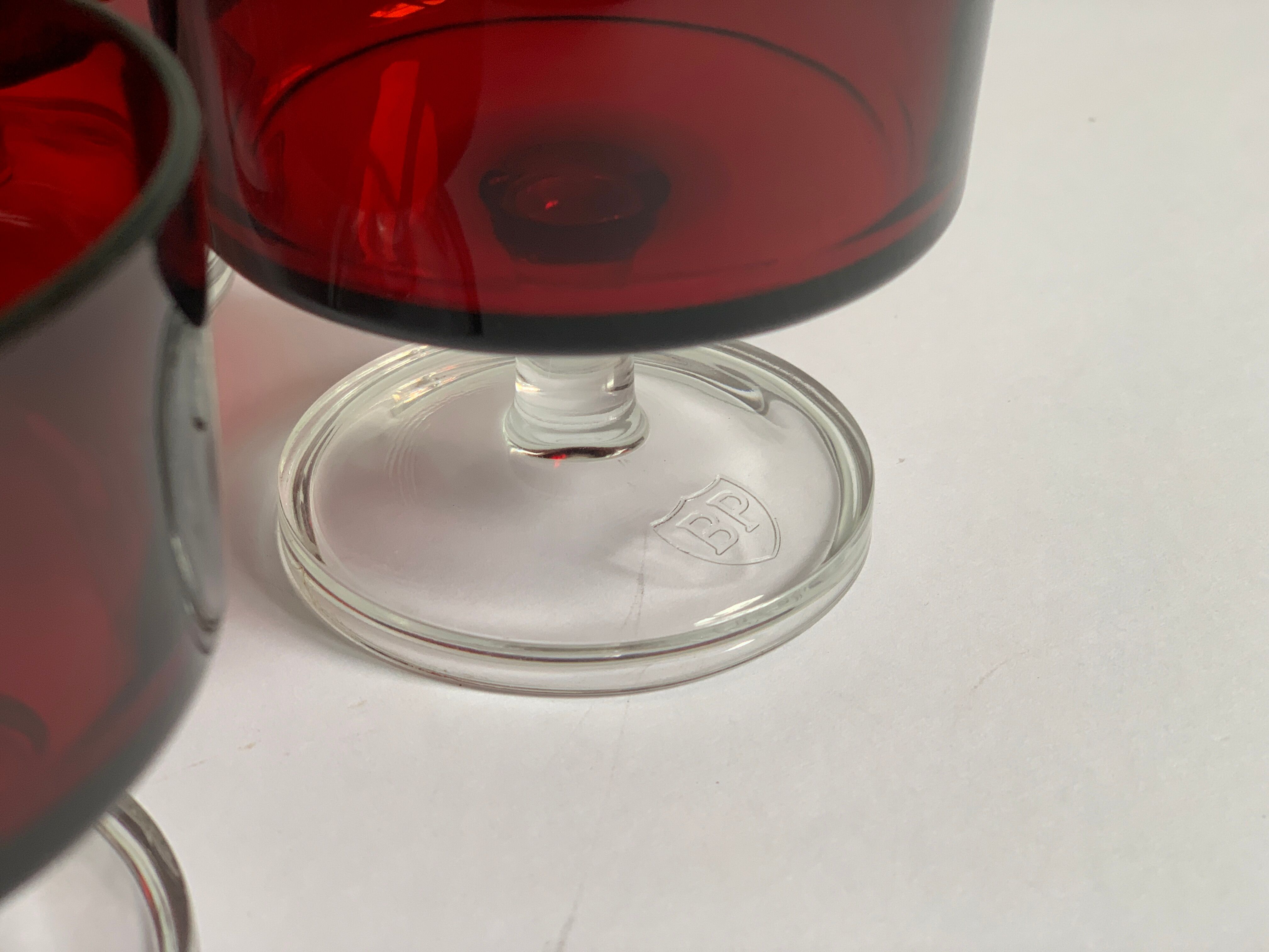 Glass of vintage champagne