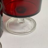 Glass of vintage champagne