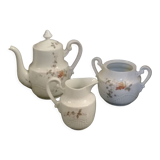 Set taste delicate antique porcelain