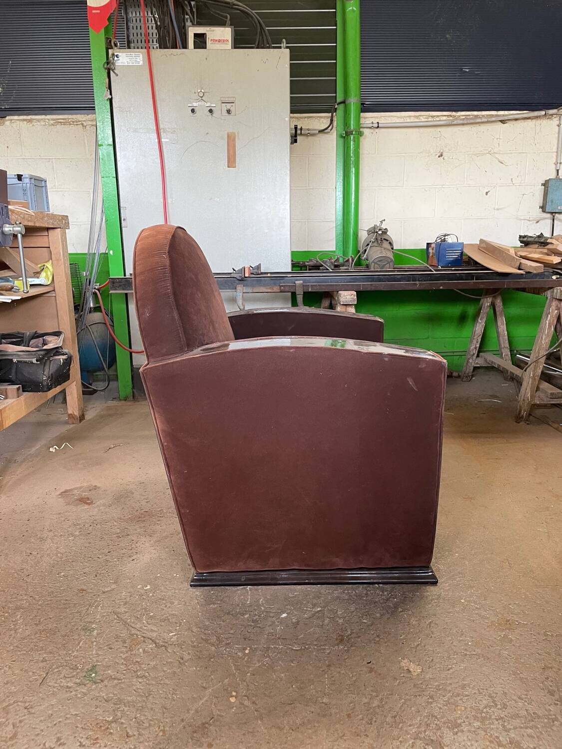 Art deco club chair