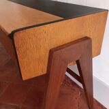 Vintage trapeze feet desk