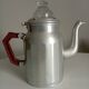 Vintage aluminium coffee pot