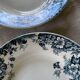 6 plates hollow iron earth "Marie Louise"