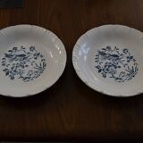 “Touraine” Sarreguemine plates