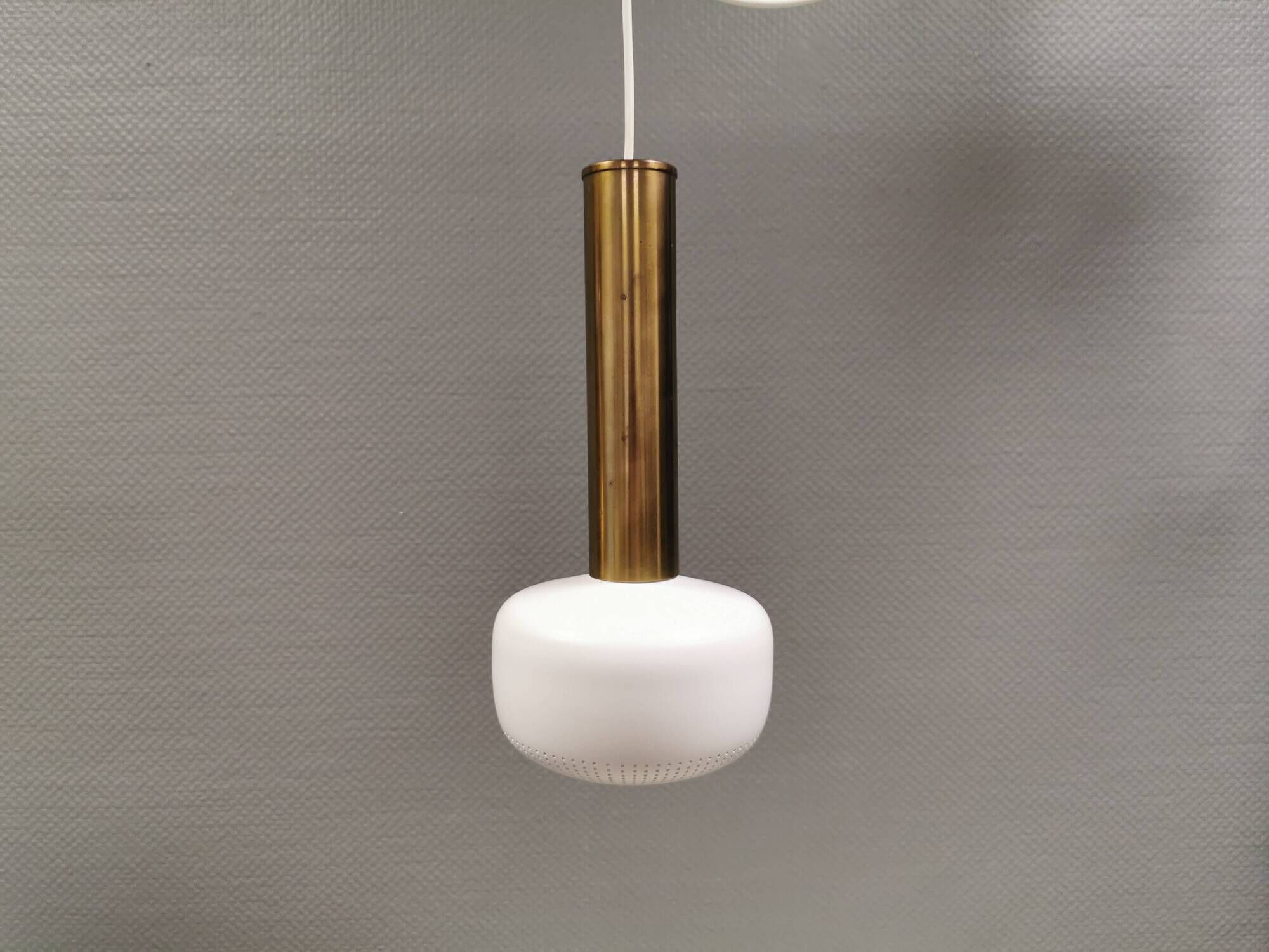 A modernised and restored Vilhelm Lauritzen pendet, for Louis Poulsen 1960s