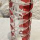 Ruby-colored glass vase by JG Durand and produced by Luminarc circa 1970