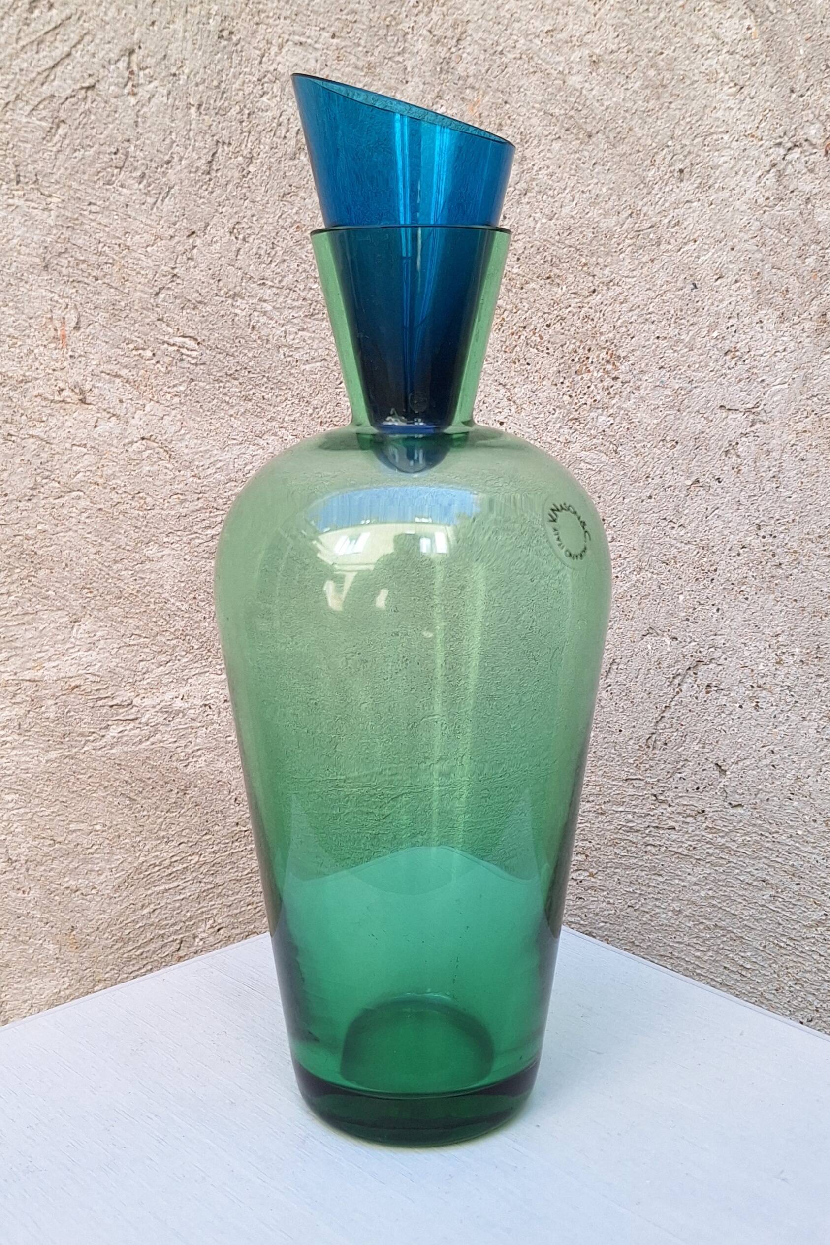 Murano glass carafe by Vicenzo Nason and company