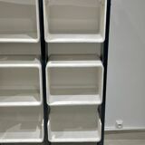 Large fiber and wood  shelf