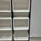 Large fiber and wood  shelf
