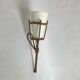 Lampe applique corde 1950 vintage