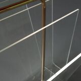 Plexiglas magazine rack by David Lange 1970s