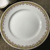 Antique porcelain table service