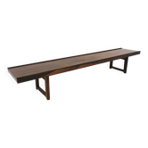 Banc scandinave "Krobo" en palissand, Torbjørn Afdal pour Bruksbo, Norvège, 1960