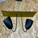50s 60s stilnovo lamp light bauhaus mid century sheet metal design 60s 50s