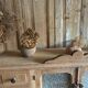 Small piece of furniture with glass doors and drawers