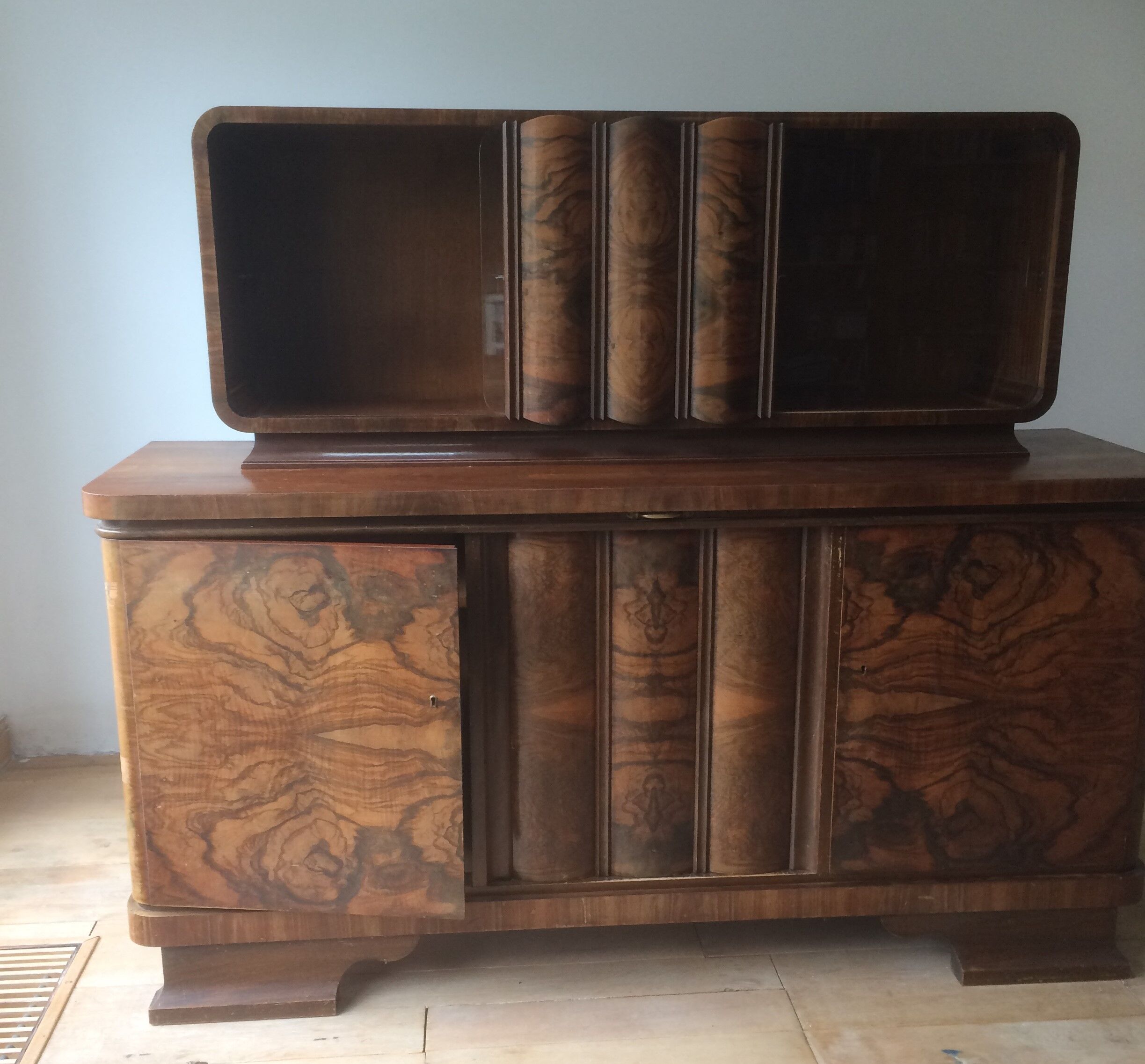 Meuble art déco noyer