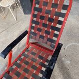 Deck chair from the deck of the liner France