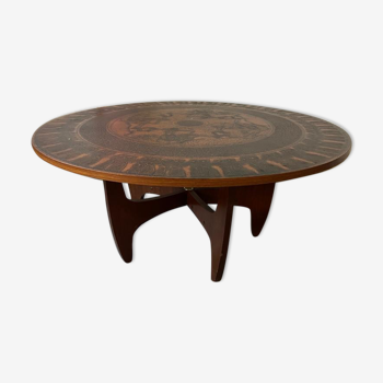 Table theobald copper midcentury