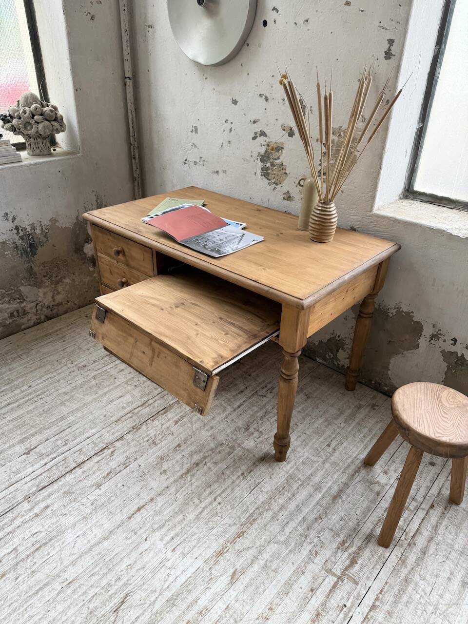 1960 pine desk