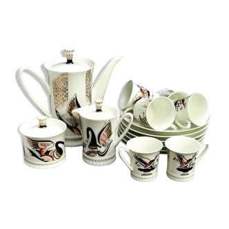 Set café Imperial porcelaine Lomonosov  Russie