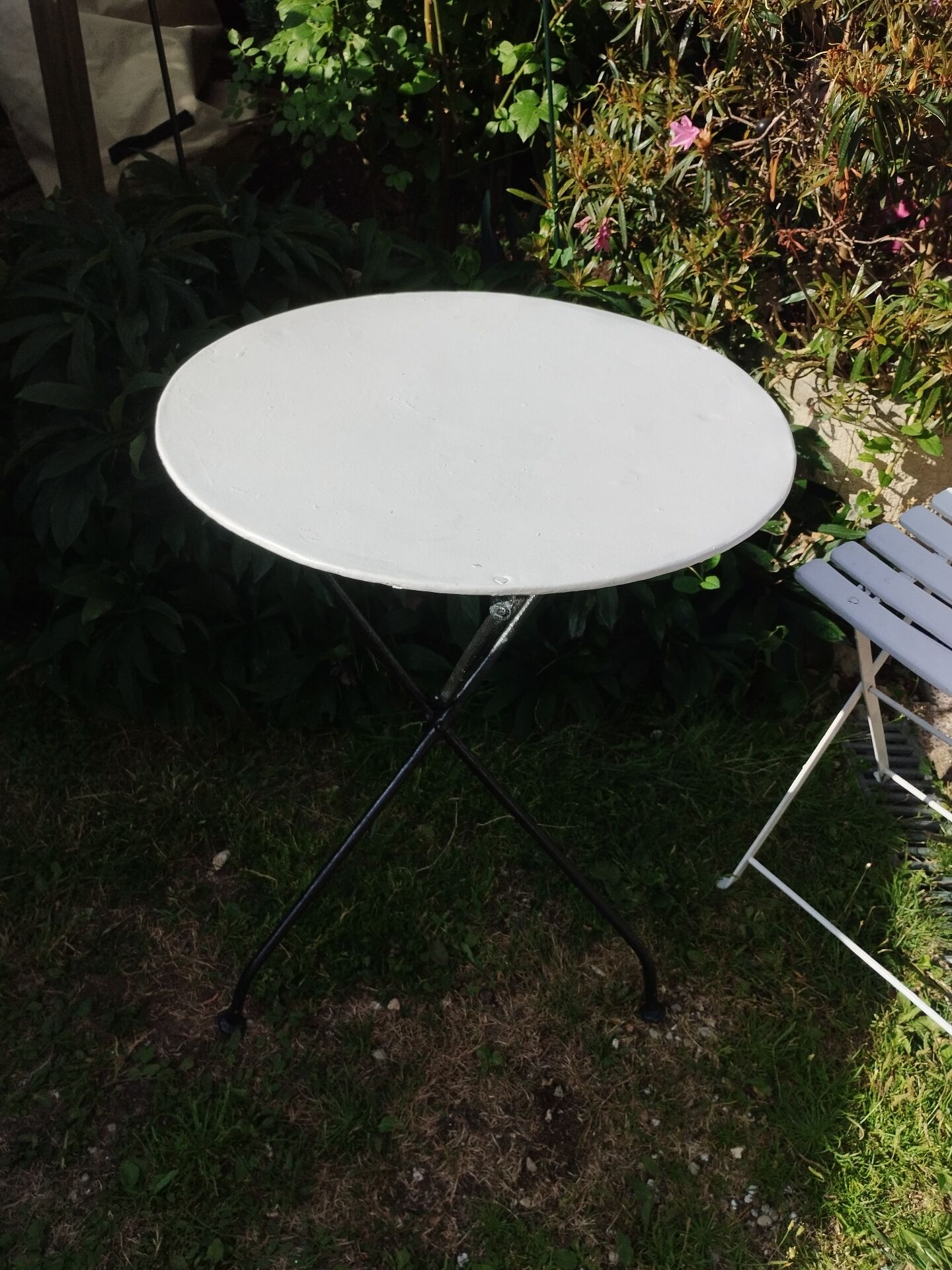 Salon de jardin ancien en fer