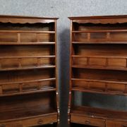 Rare pair of solid wood dressers - racks from the late 18th century