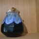 Blue flamed stoneware jug