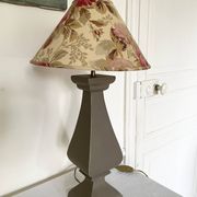Lampe bois tourné