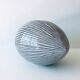 Oval contemporary vase