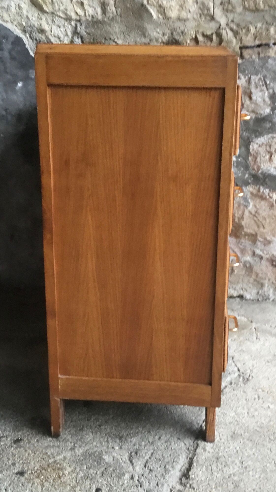 Vintage chest of drawers with compass legs - 4 drawers - 1960