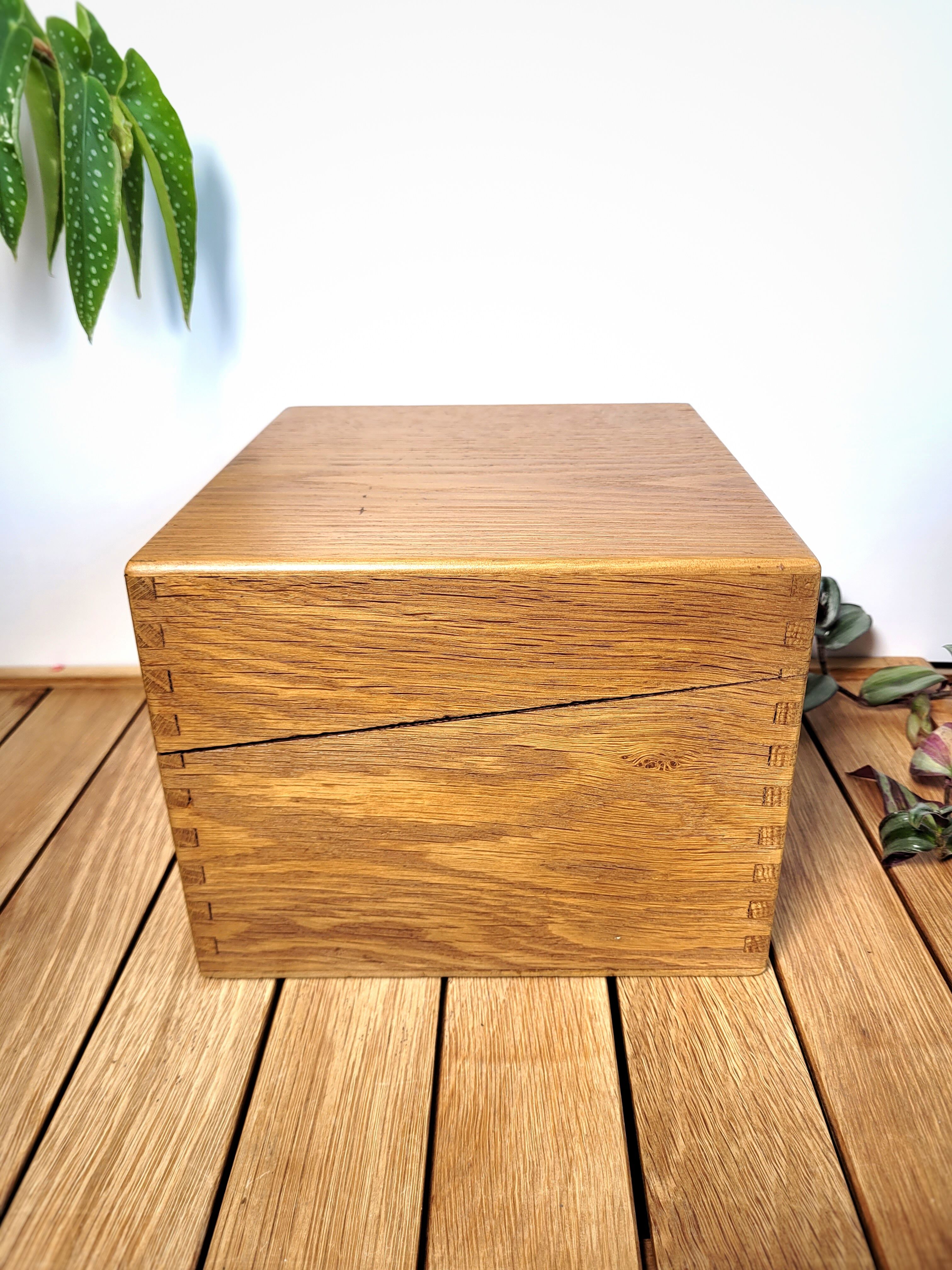 Old wooden box