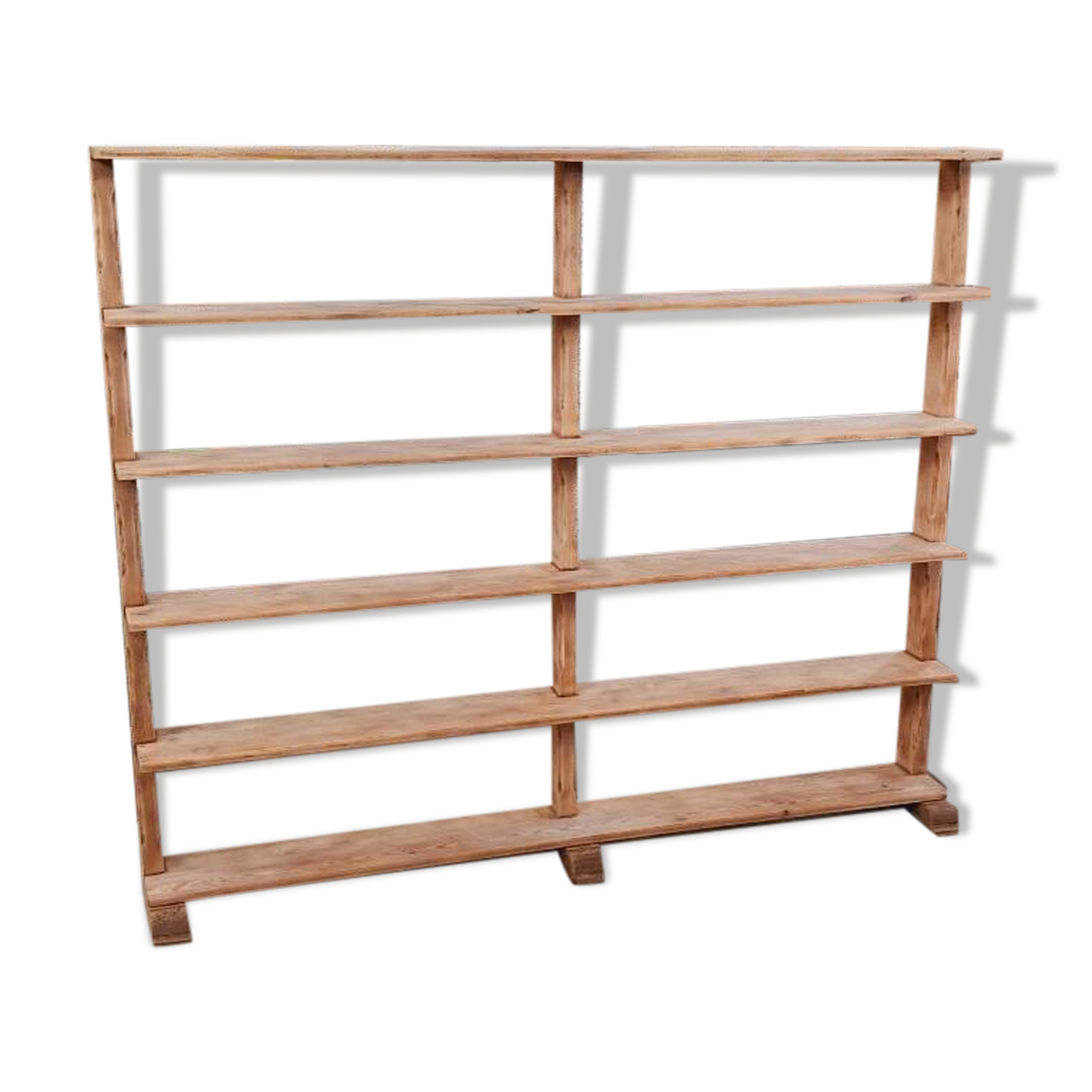 Large old shelf on legs