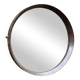 Scandinavian teak mirror from the 1960s.
