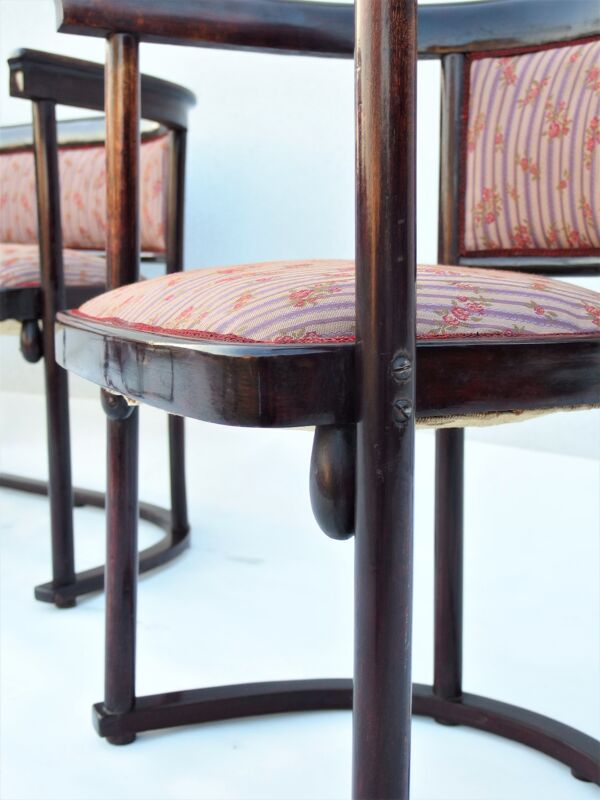 Chairs and sofas Art Nouveau by Josef Hoffmann for Thonet