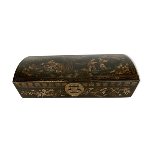 coffret en bois peint