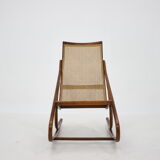 1960s Antonin Suman Bentwood Rocking Chair, Czechoslovakia