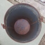 Old thick zinc farmhouse seal